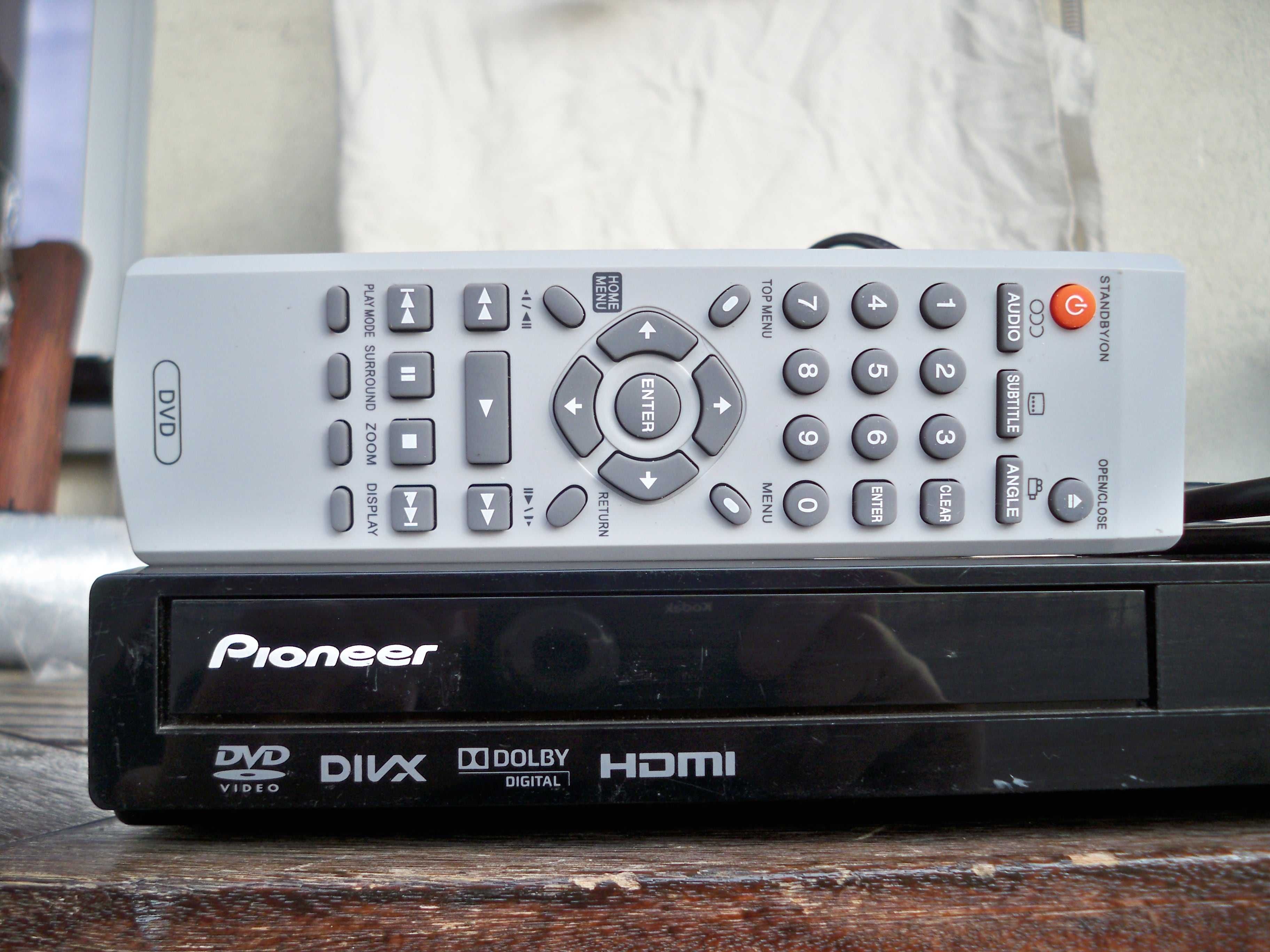 odtwarzacz DVD Pioneer DV-3020V pilot, hdmi, eurozłącze