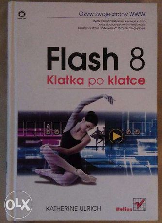 Książka, K. Ulrich, Flash 8 Klatka po klatce, Helion Jak nowa