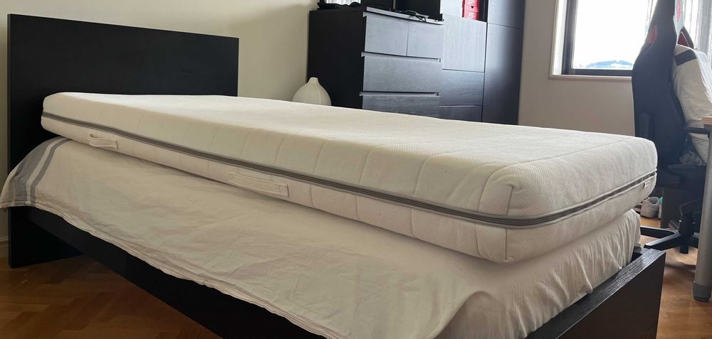 Colchão SULTAN e Estrado LONSET 90x200 IKEA