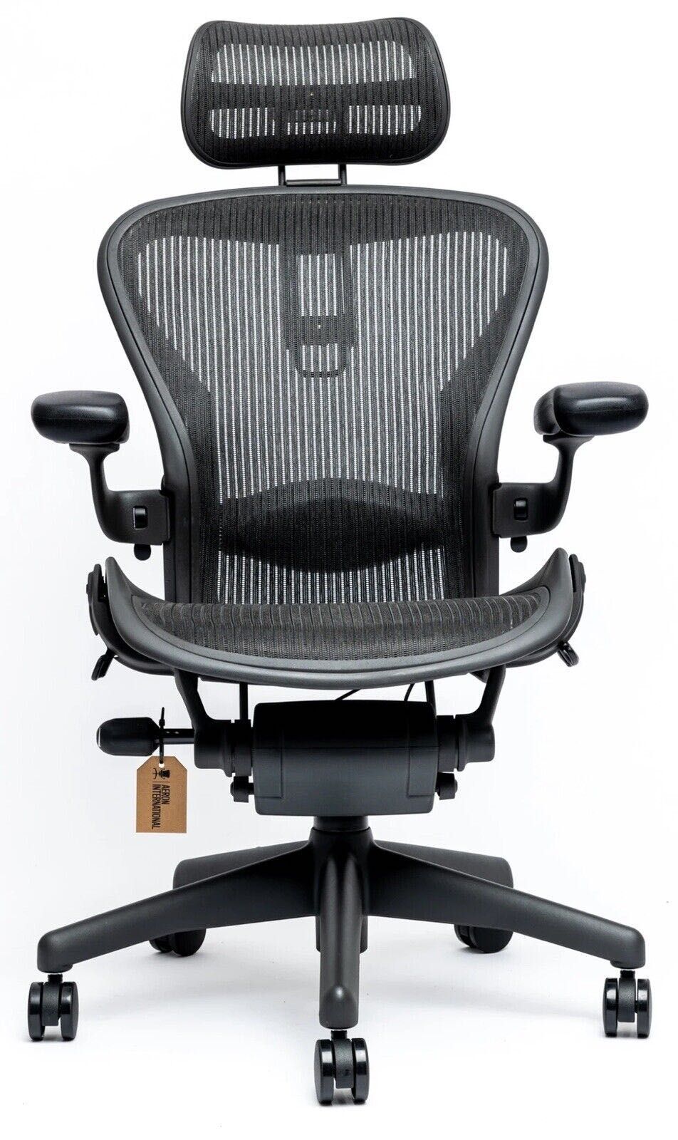 ATLAS Headrest Herman Miller Aeron Remastered Graphite