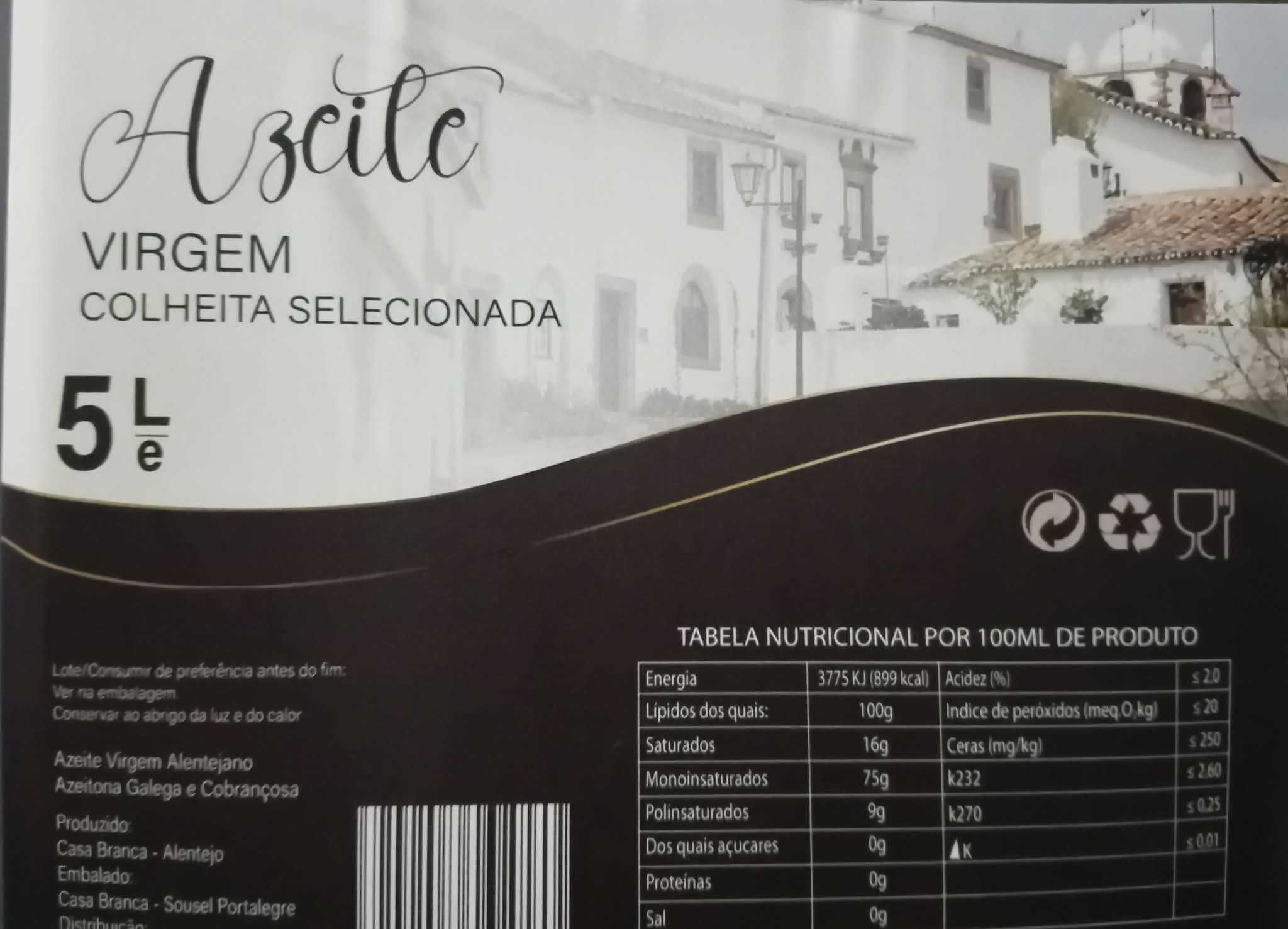 Azeite virgem 5l
