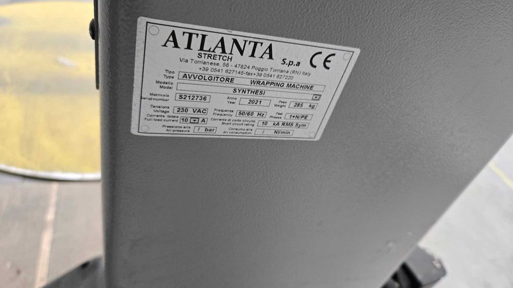 Owijarka do palet folią AYLANTA STRETCH SYNTHESI