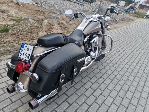 Harley Davidson Road King lub zamienię na auto  Land rover v8