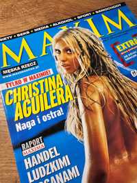 Maxim 8-9/2003 - Christina Aguilera, Stacy Keibler, Anna Żak