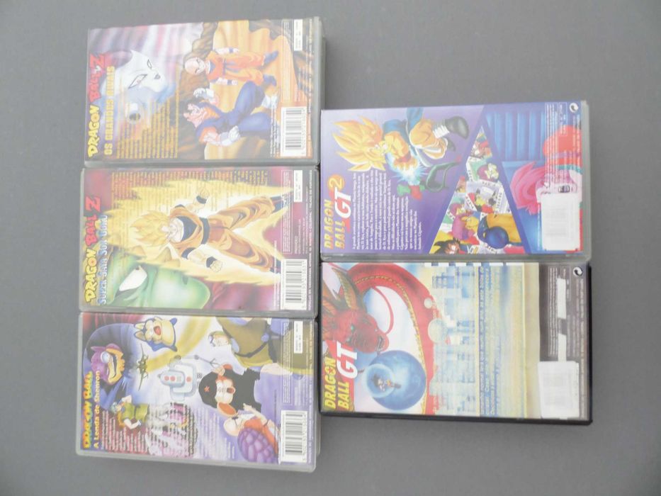Filmes Dragon Ball em VHS