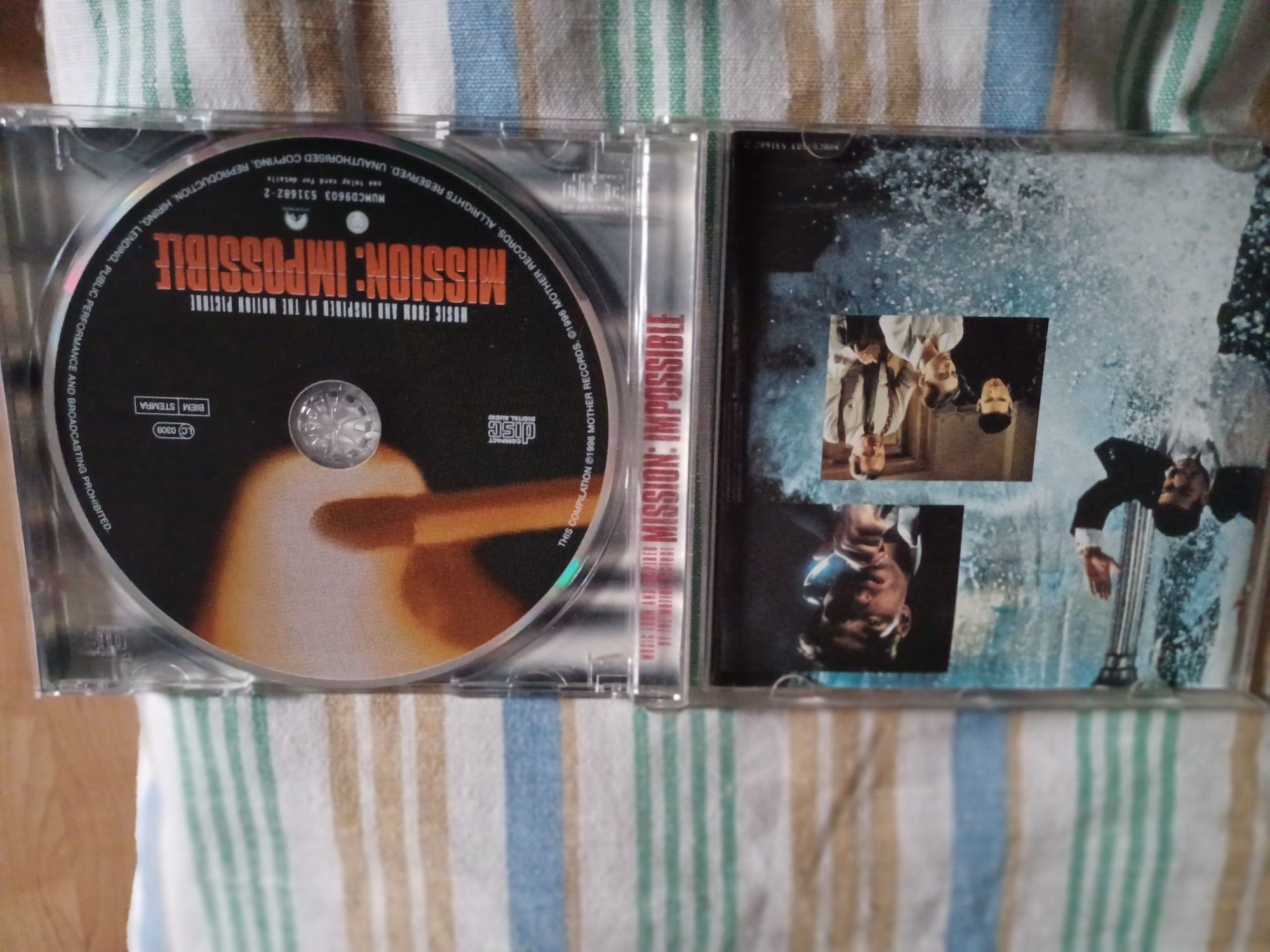 Mission Impossible pluta CD .muzyka filmowa