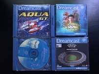 Jogos Sega DreamCast - Aqua Gt, Shenmue, UEFA Dream Soccer