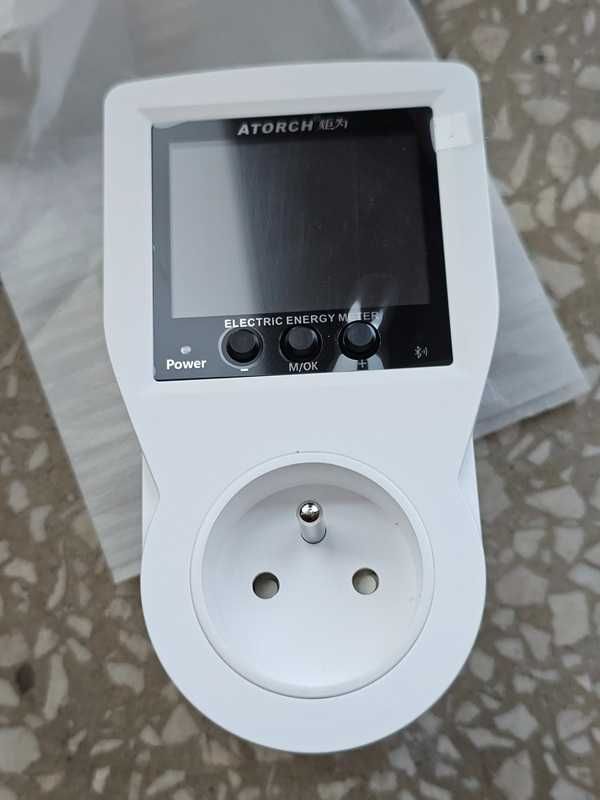 Atorch S1 WiFi Smart Socket Licznik Energii AC85-265V 16A Tuya