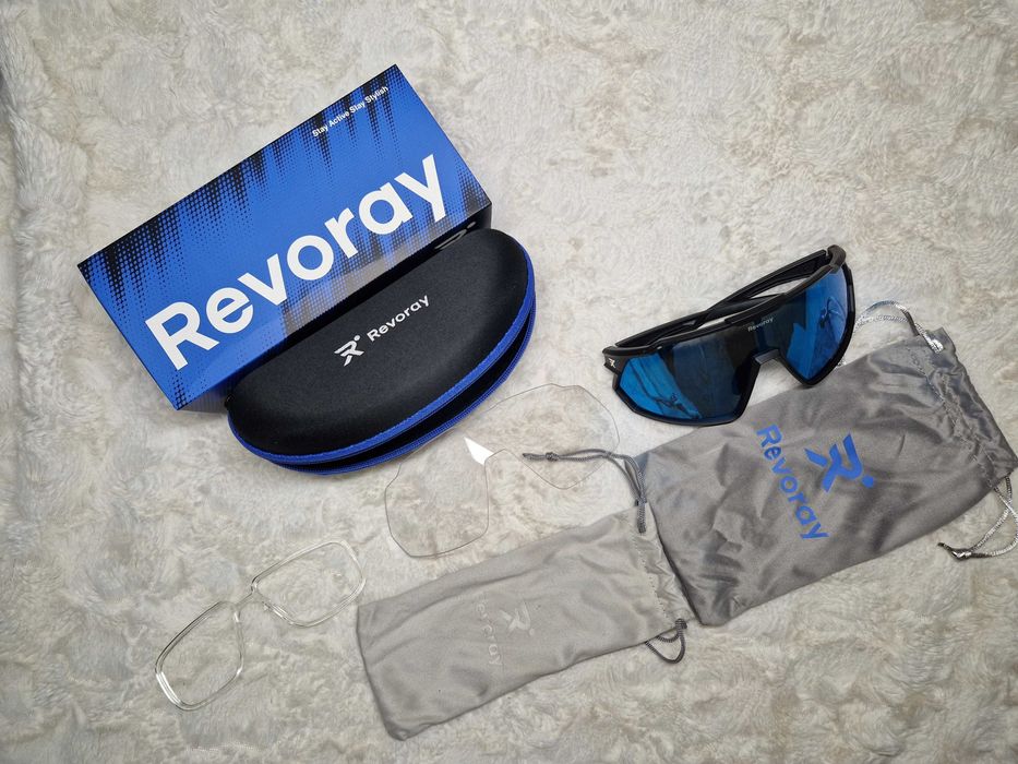 Óculos de Ciclismo Revoray Brisk Y1 – Novos e Originais