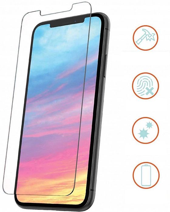 Szkło Hartowane Płaskie 9H do iPhone 12 Pro Max