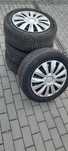 4 opony zimowe 215x55R16, z felgami 5x108