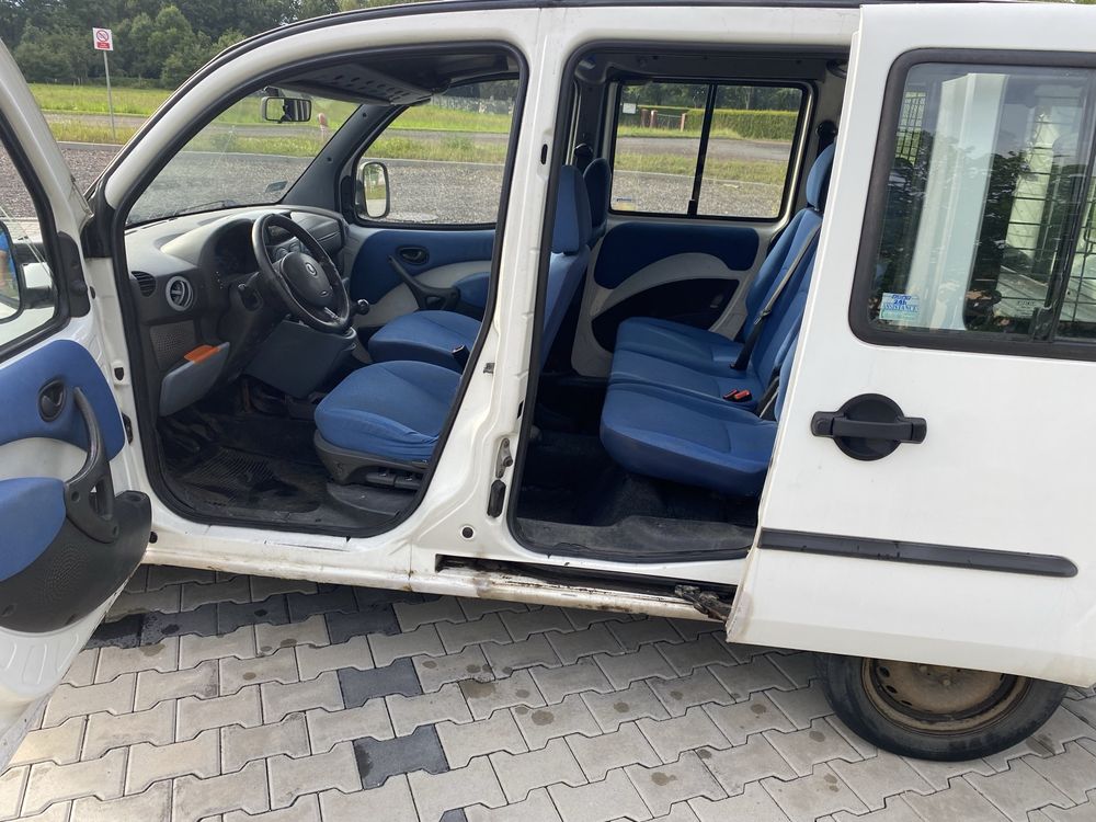 Fiat Doblo 1.9 klima!! Brygadówka