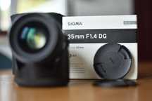 Objectiva Sigma 35mm 1.4 DG (nikon)