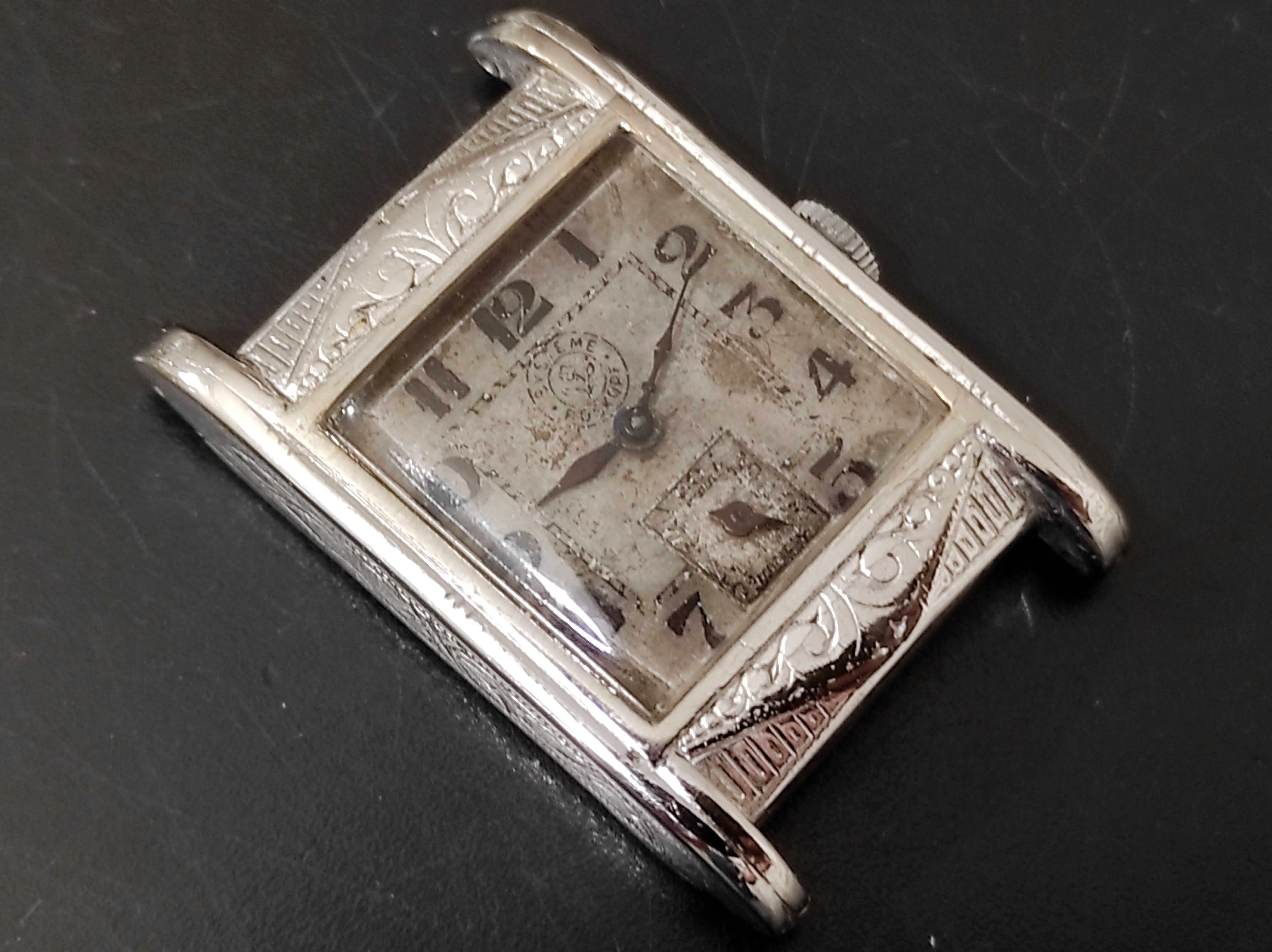 Relógio ROSKOPF, de corda, muito raro, anos 30.