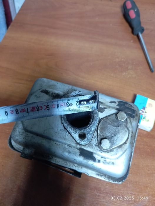 Глушитель для генератора , мотоблока