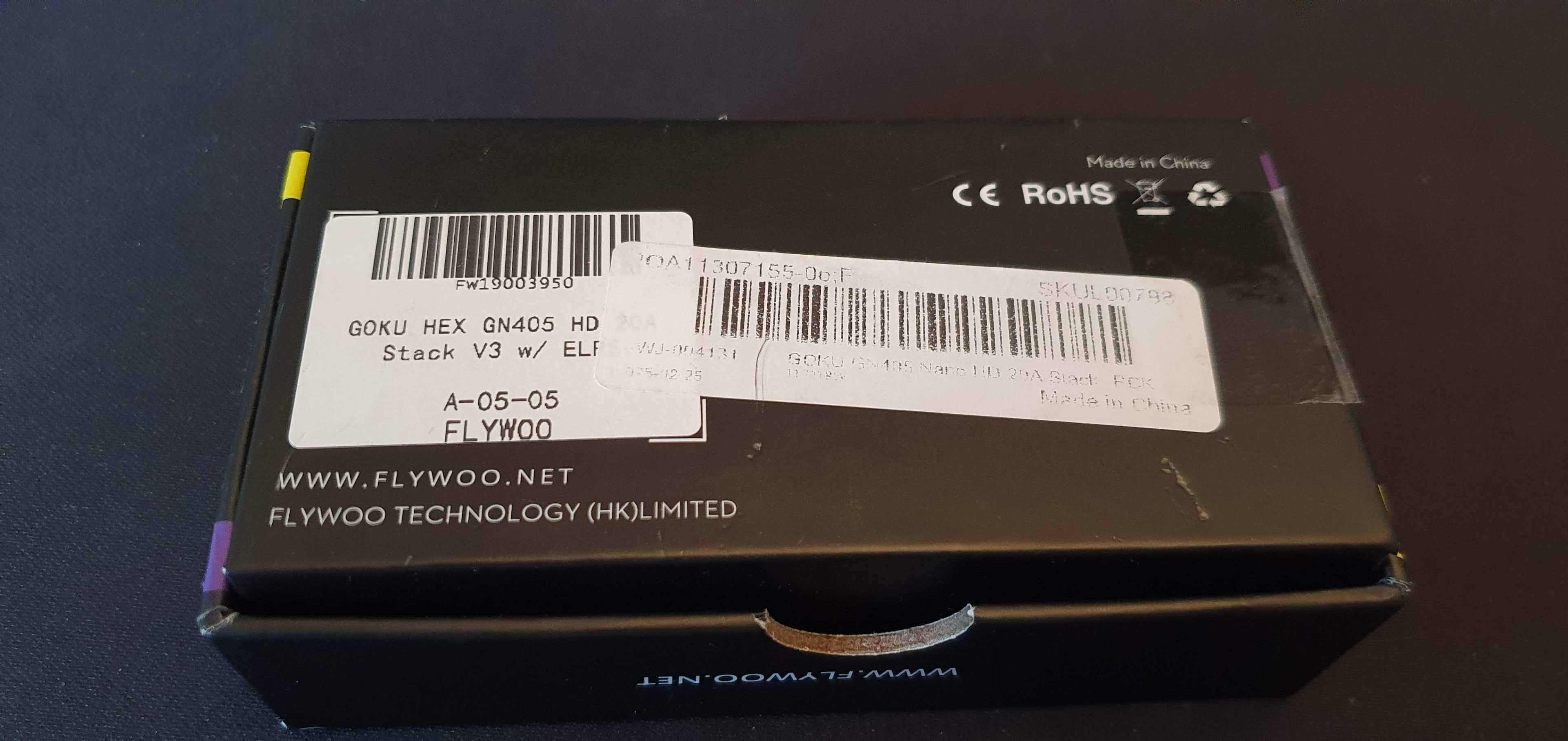 Flywoo GOKU HEX GN405 Nano HD V3 - stack FC + ESC, ELRS