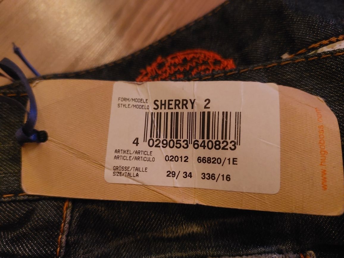 Spodnie jeansy boss Orange 29/34 nowe nieużywane metki