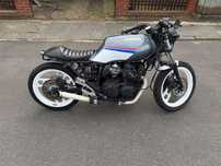 Motocykl Yamaha XJ 600 Café racer, scrambler