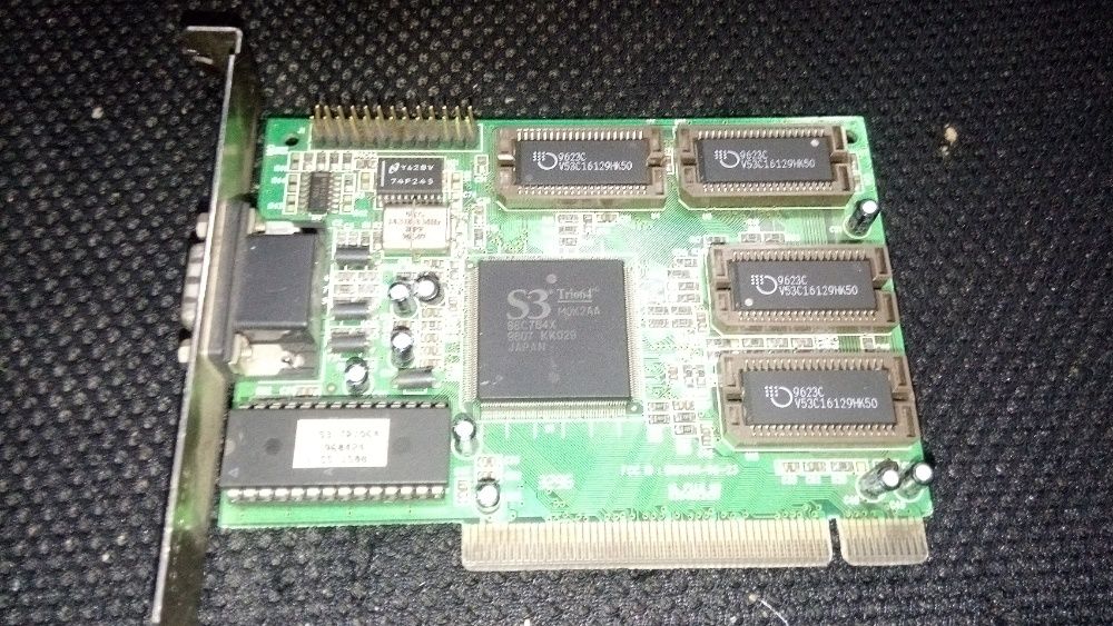 Ретро материнка PBA631157-202 (Socket 5) + Pentium SX963