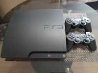 PS3 Slim 500gb +40игр Gta 5, San Andreas/Fifa 19/Mortal/Tekken/Metro