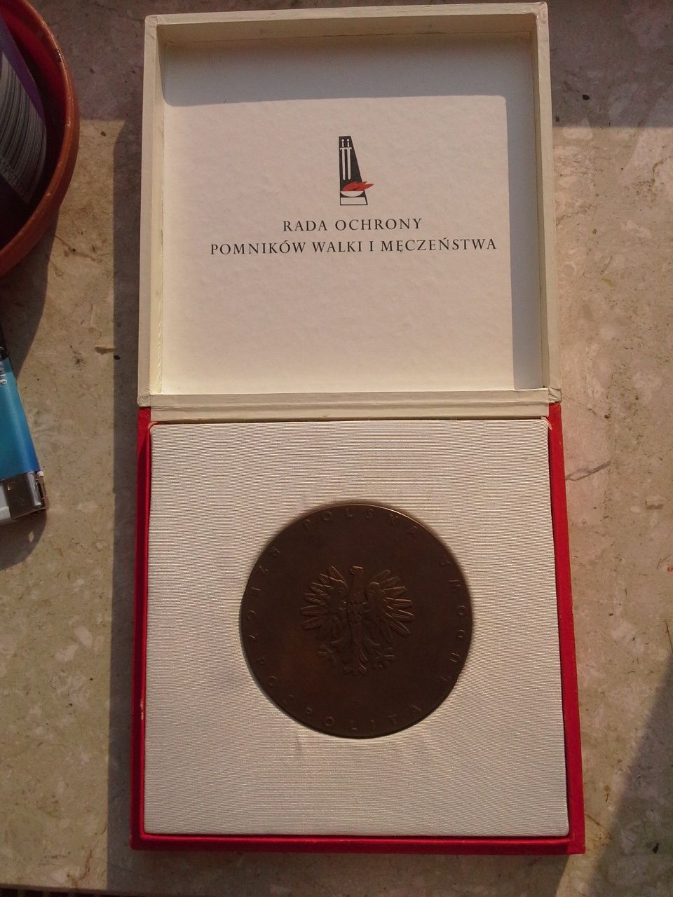 Medal okolicznościowy "Rada Ochrony Pomników Walki i Męczeństwa"