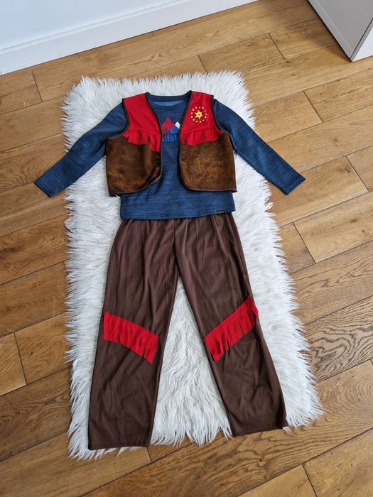 Jack Wolfskin 7 8 lat 128 134 przebranie Halloween strój karnawałowy