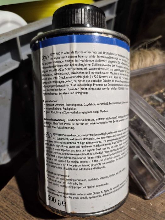 Pasta montażowa bezmetaliczna Anti-Seize High-Tech