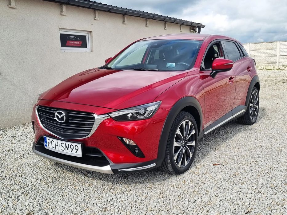 Mazda CX-3 ŚLICZNA 2.0 Benzyna BOGATA WERSJA Wyjątkowa SERWIS 2019r Zadbana