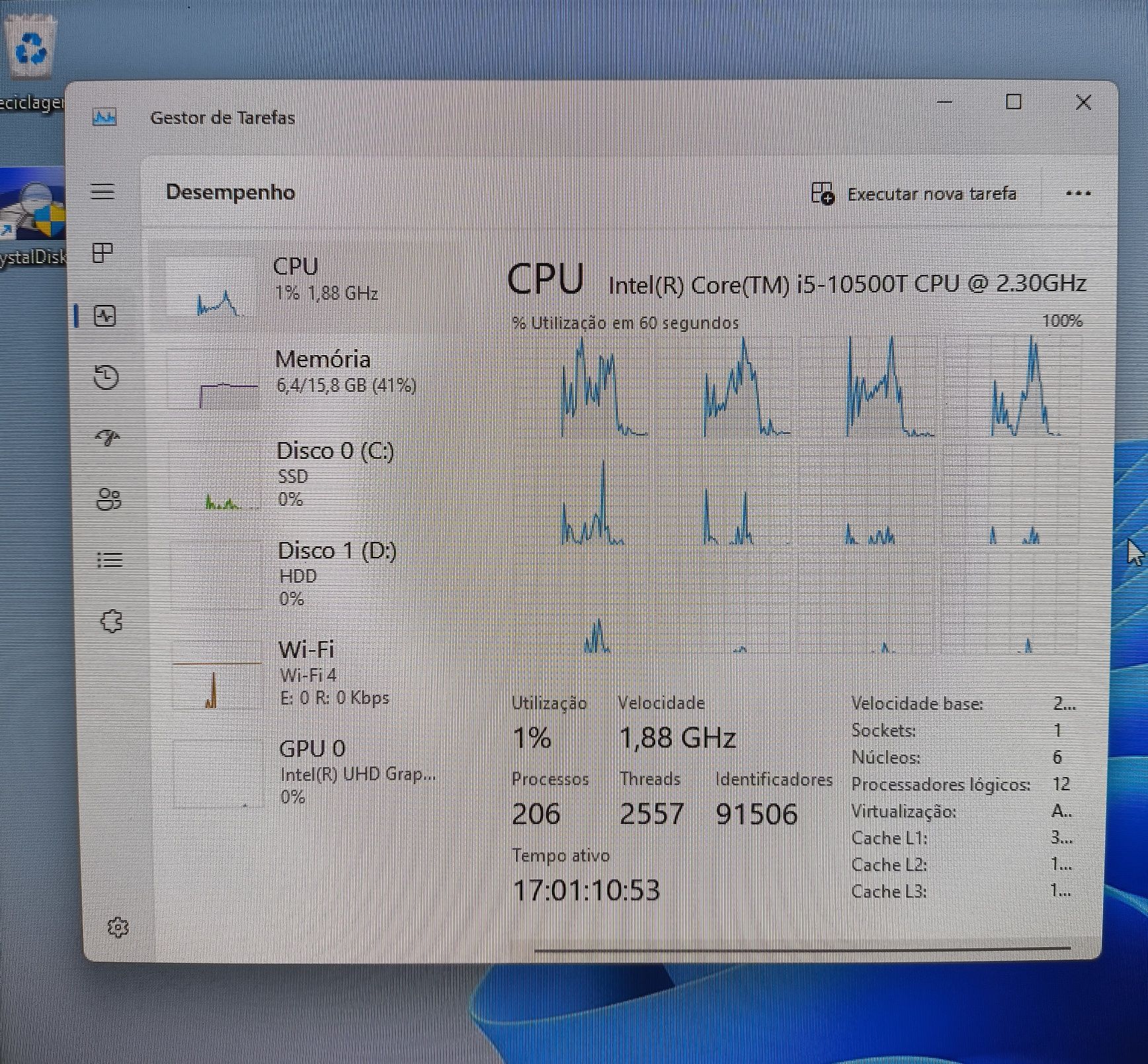 HP ProDesk 400 G6 Mini i5-10500T/16gb/256gb/1tb/Garantia