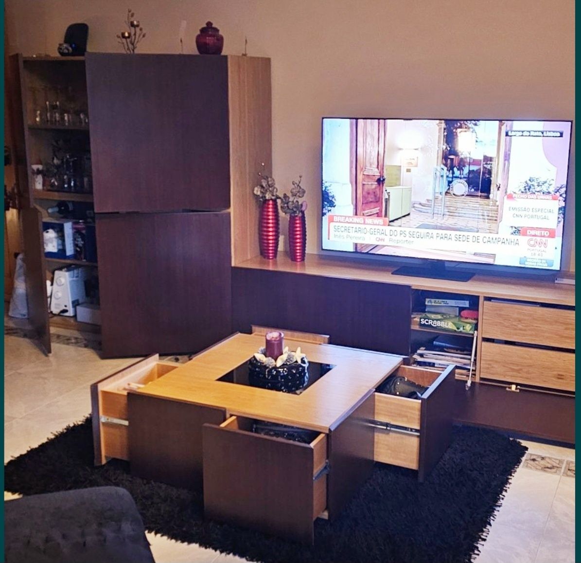 Móveis sala bom estado