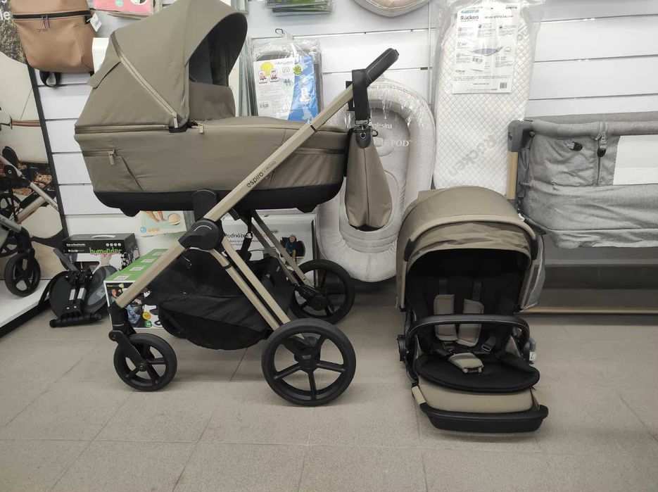 Wózek dziecięcy Espiro Miloo 2w1 2025 Charming Touch Z EKSPOZYCJI