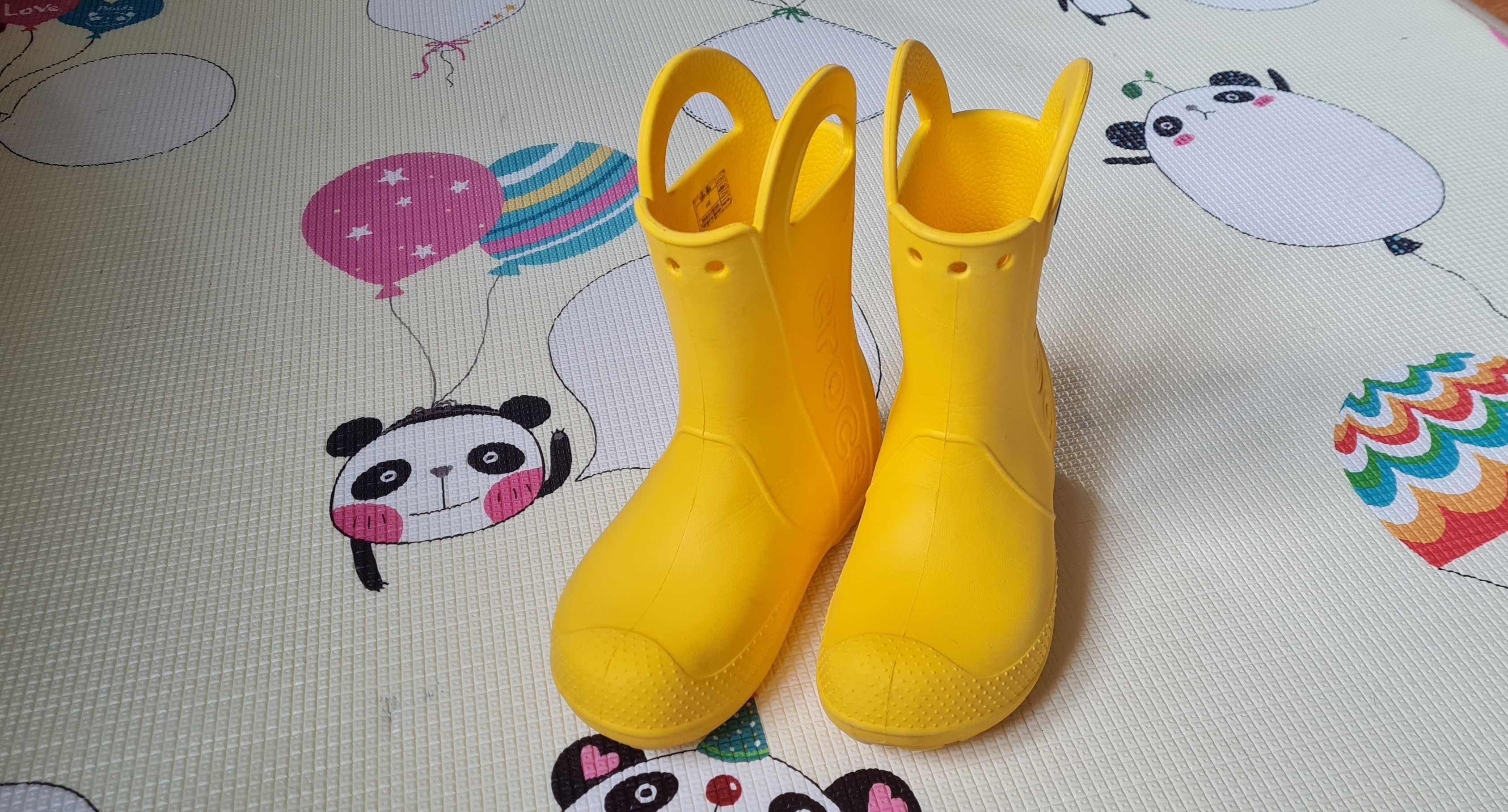 Kalosze crocs  rozm . 29- 30  C12 żółte
