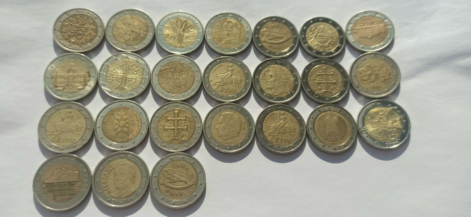 Монети 2 євро обмін