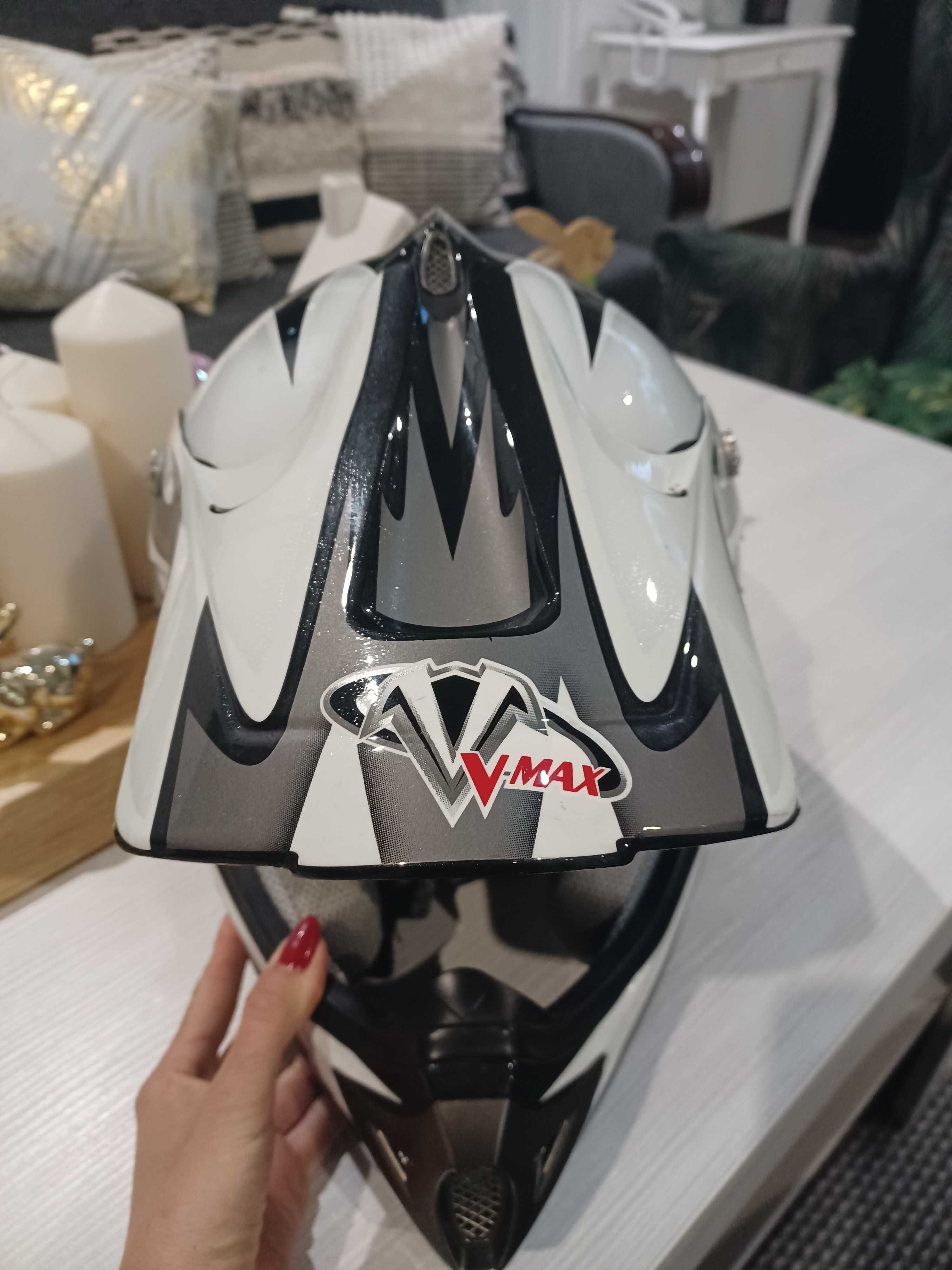 Kask cross motocykl quad V-mqx XS