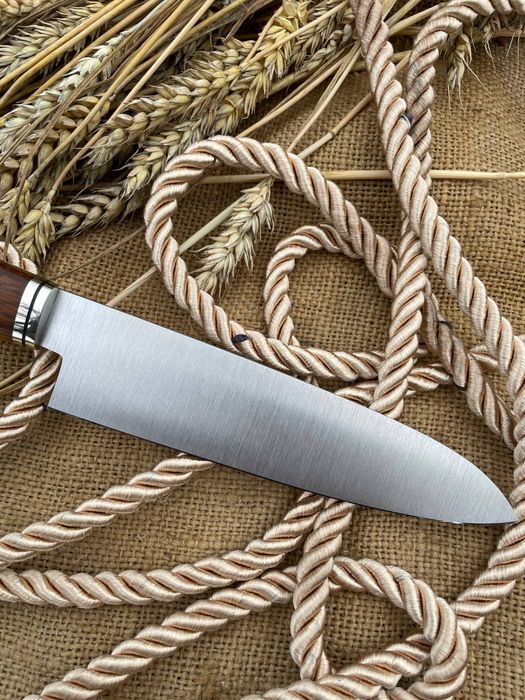 Кований преміум кухонний ніж ручної роботи сталь N690 62-63hrc + кріо