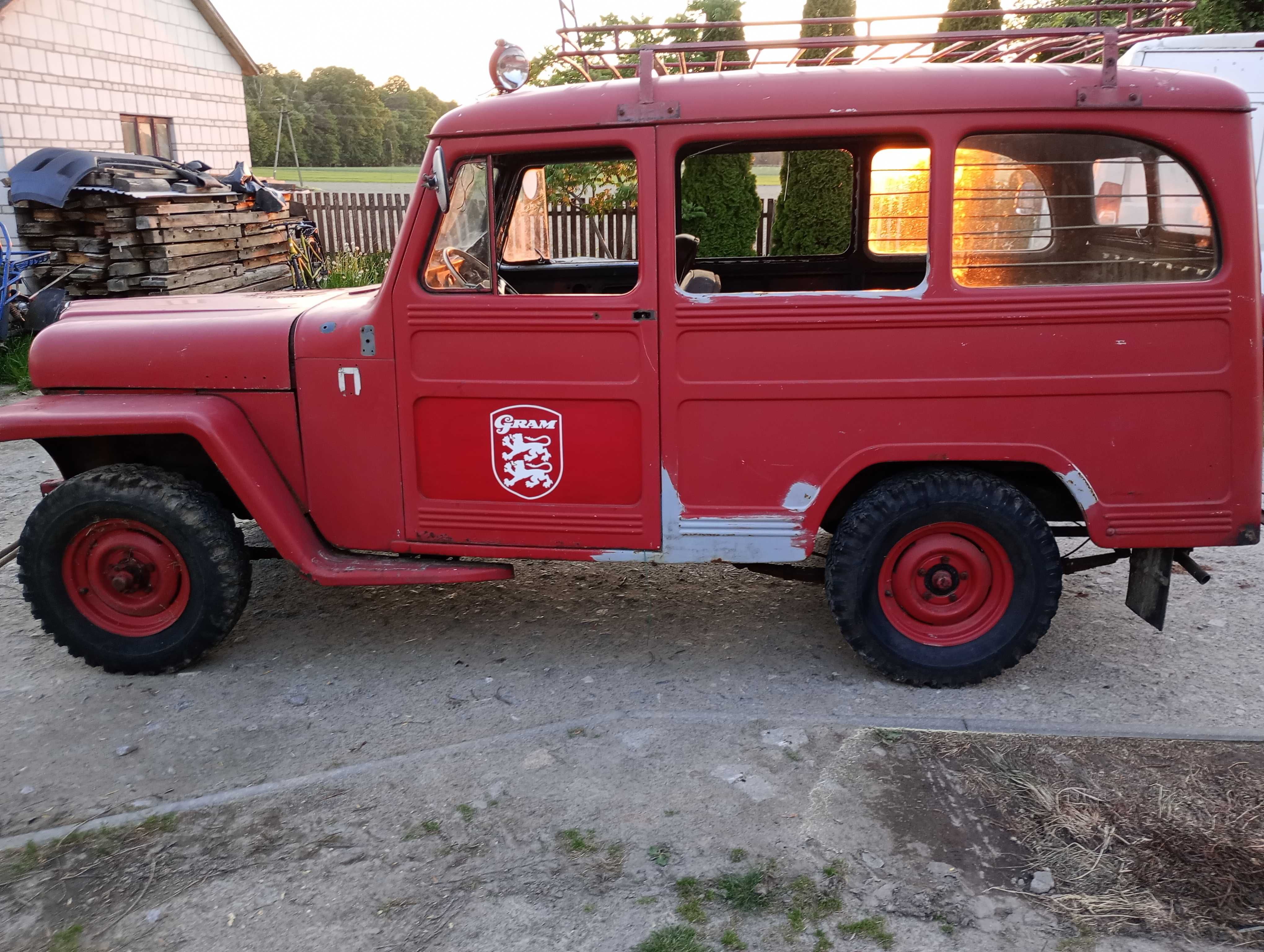 Willys overland 743 jeep 4x4 rok 1953