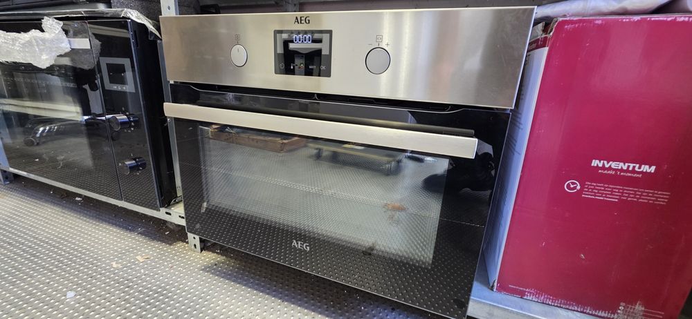 AEG KMK365060M piekarnik kompaktowy 45cm z funkcją Mikrofalówki  Outle