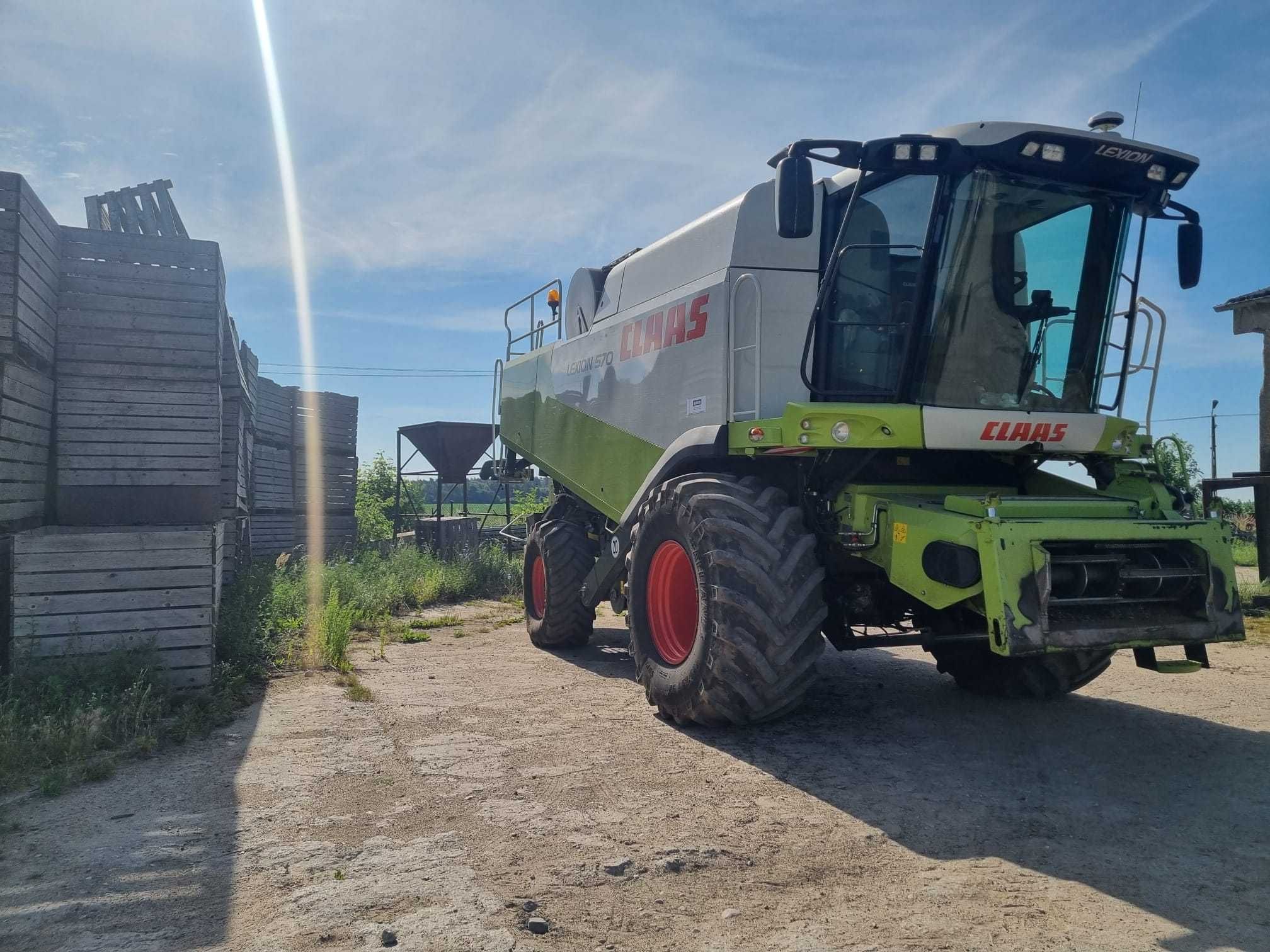 Claas Lexion 570 z Niemiec 1.600 mth AutoPilot BRUTTO