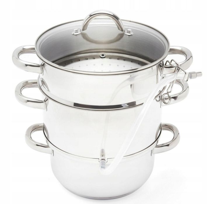 Sokownik parowy 5L na gaz indukcję GARNEK NIERDZEWNY do soku