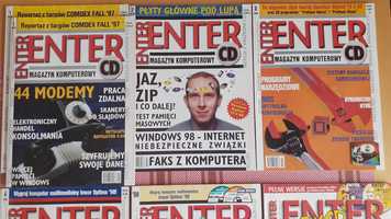 PROMOCJA !!! Rocznik 1998 magazynu komputerowego ENTER ( Amiga Atari )