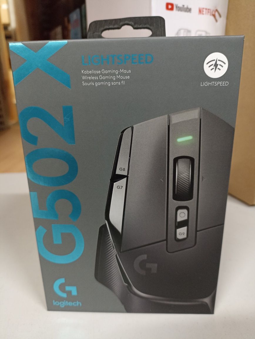 Игровая мышь беспроводная Logitech G502 X Lighspeed Wireless