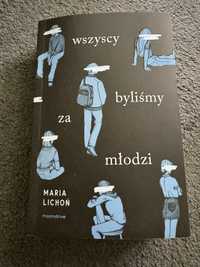 Książka „wszyscy byliśmy za młodzi”