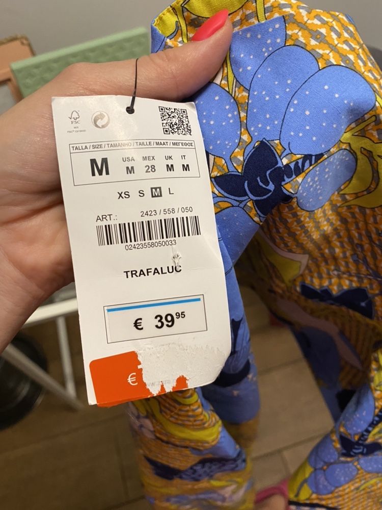 Zara super letnia sukienka