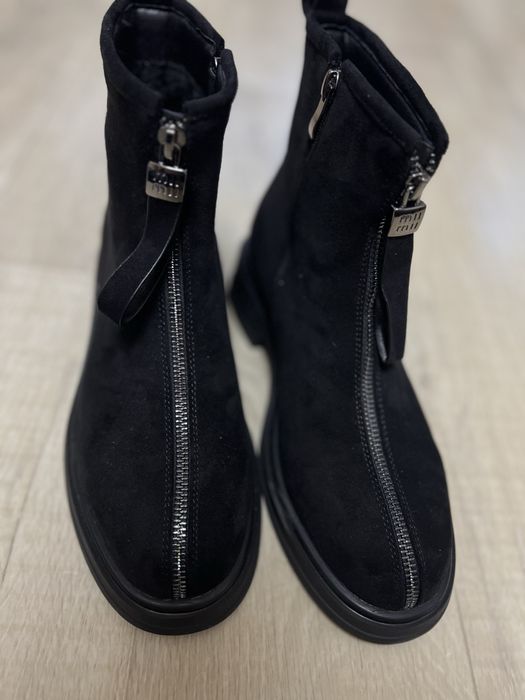 Черевики жіночі замш