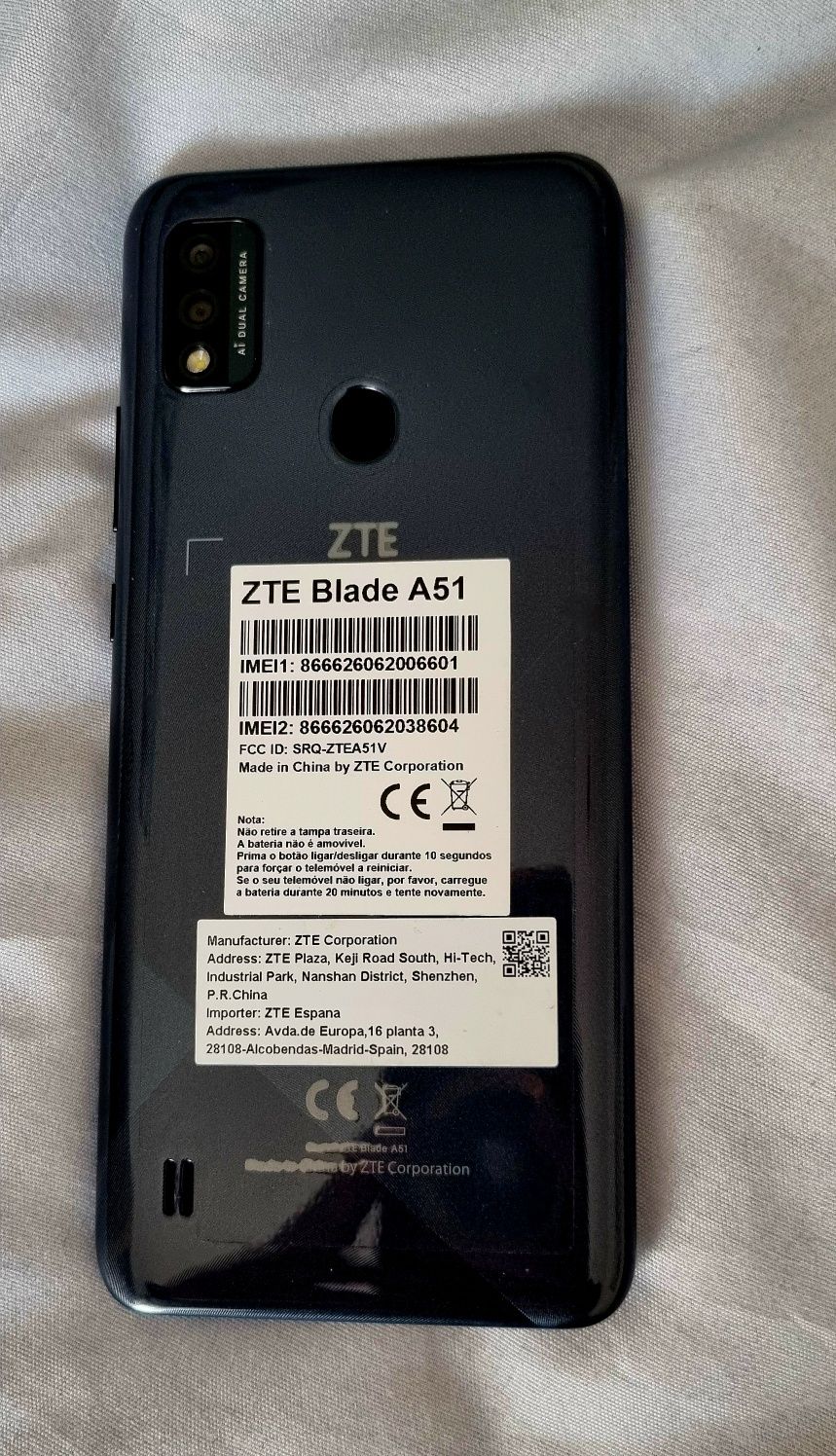 Telemóvel ZTE BLADE A51 Android 11