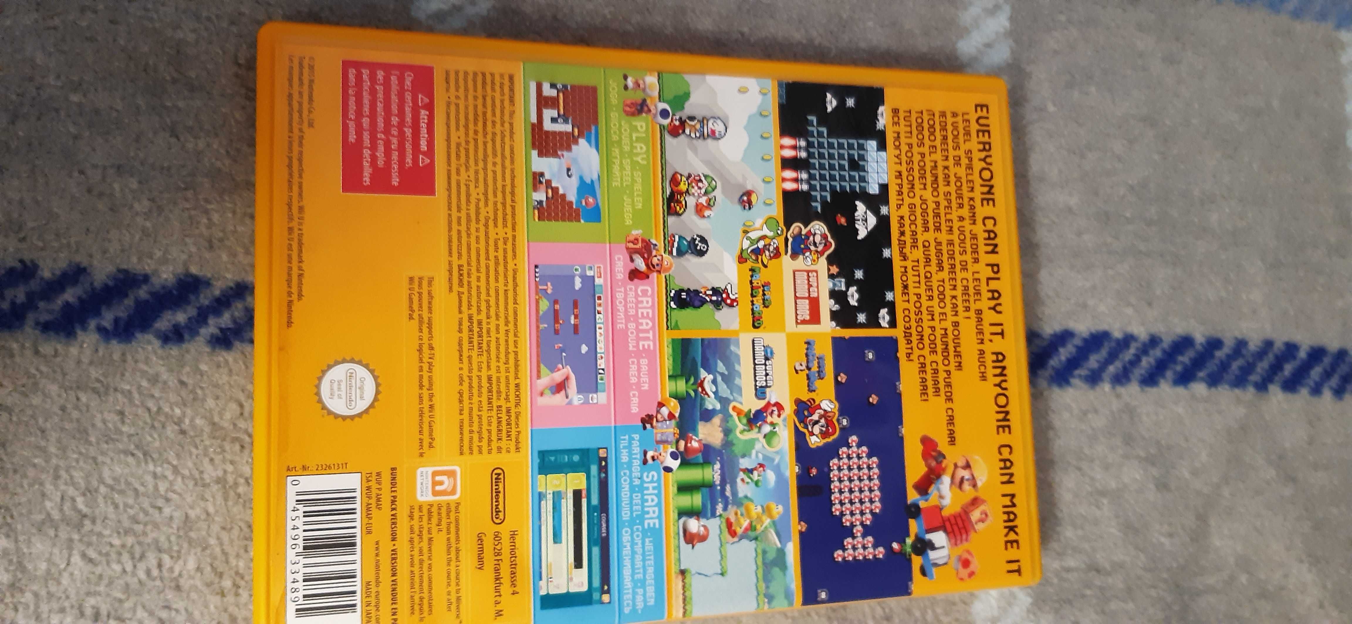 super mario maker nintendo Wii U