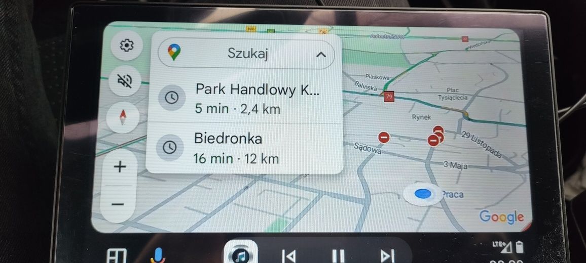 Stacja multimedialna, Android auto, Carplay,  9" Nowy! Kamera cofania!