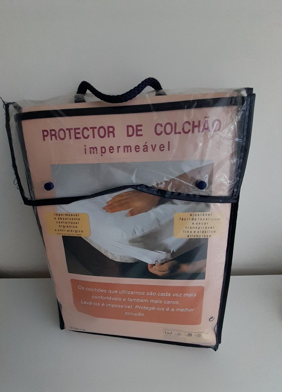 Protetor de colchão impermeável (novo)- Coelima