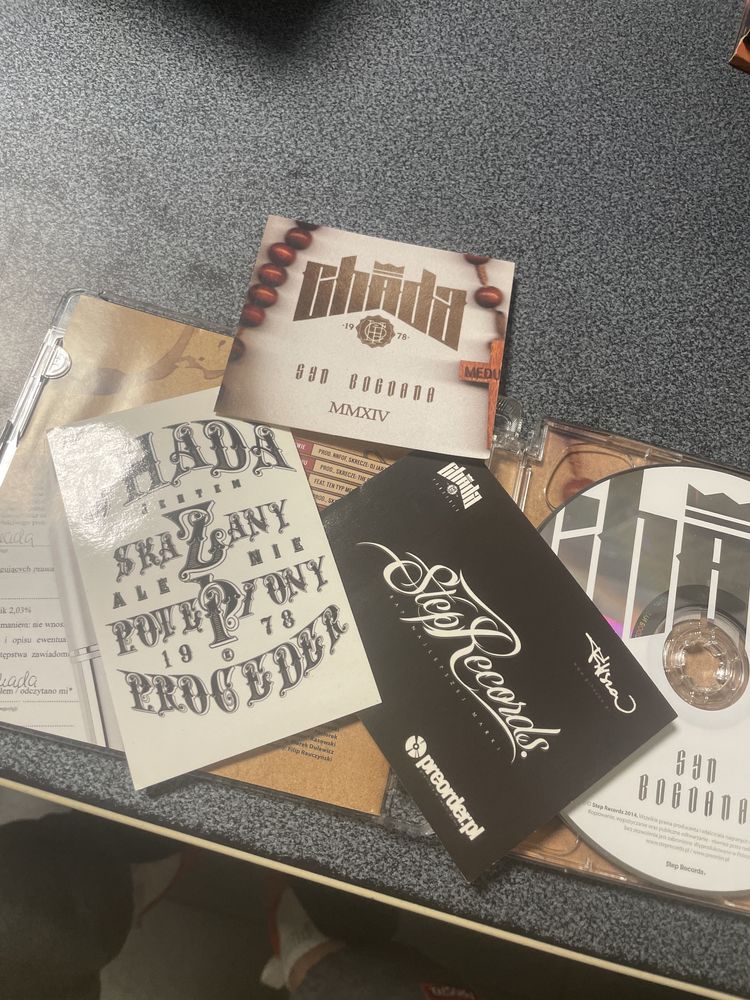 Chada syn bogdana 2CD płyta rap hiphop prezent wlepki p