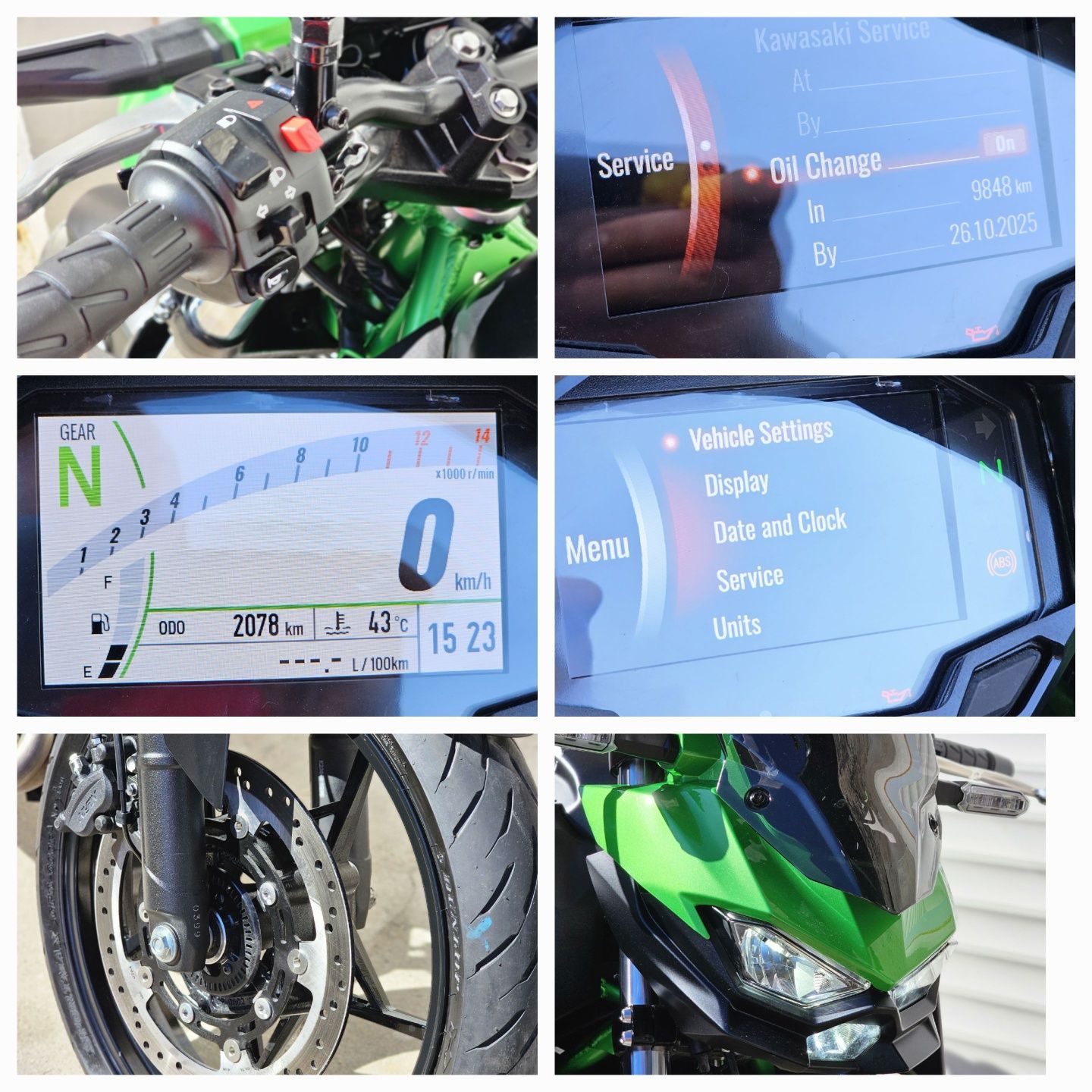 Kawasaki Z500  przebieg 2tys km 2024 rok nowy model